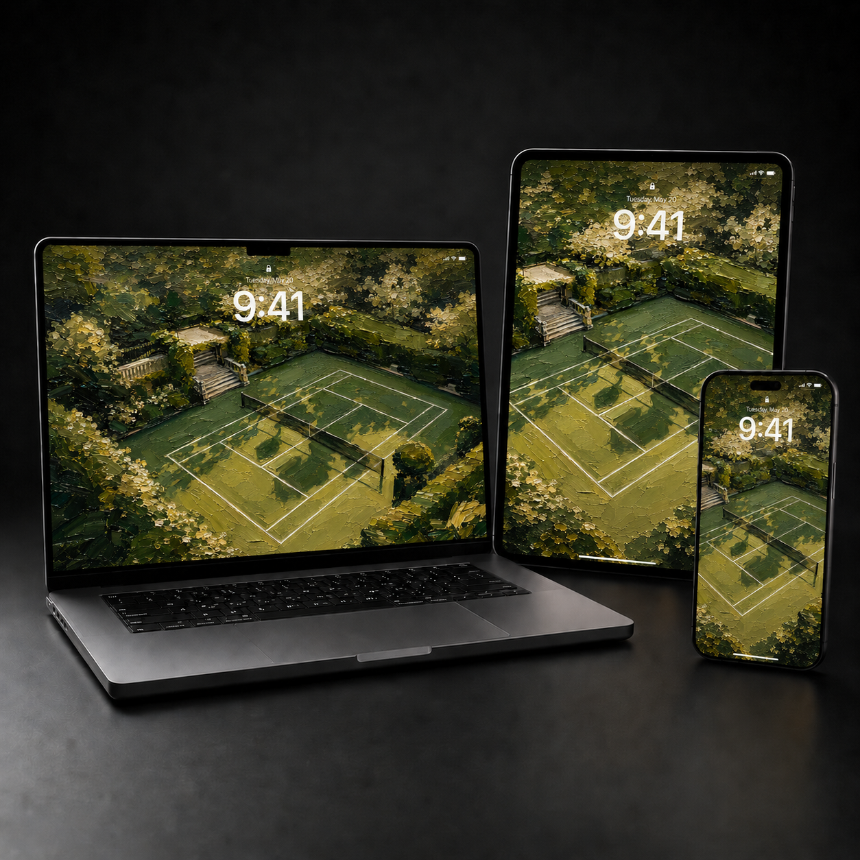'Courts' (individual wallpaper)