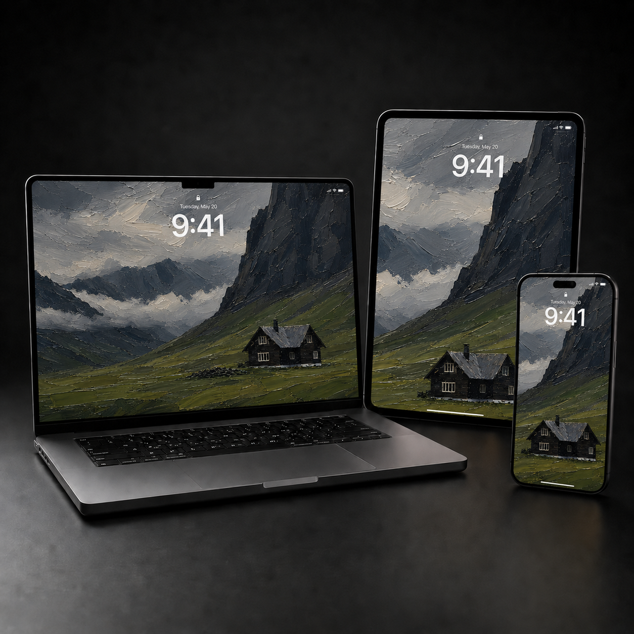 'Solitude' (individual wallpaper)