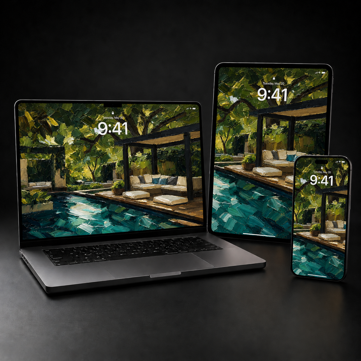 'Villa' (individual wallpaper)